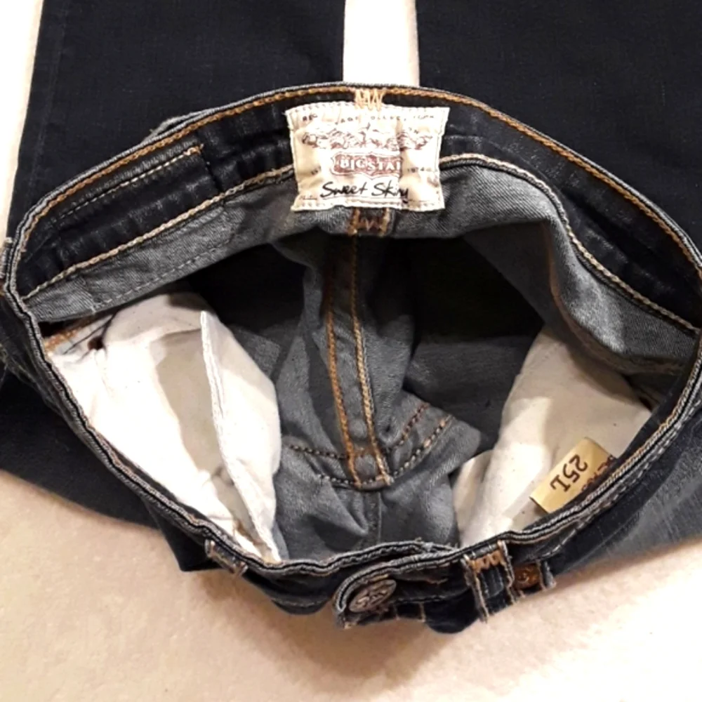 💥Big Star Vintage Sweet Skinny Jeans. Women's Size: Waist 25Lx34 Inseam. - Picture 11 of 12